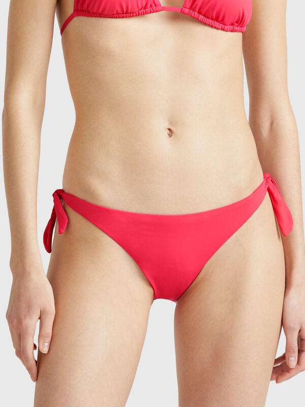Badeanzug-Slip mit seitlichen Schleifen Damen
