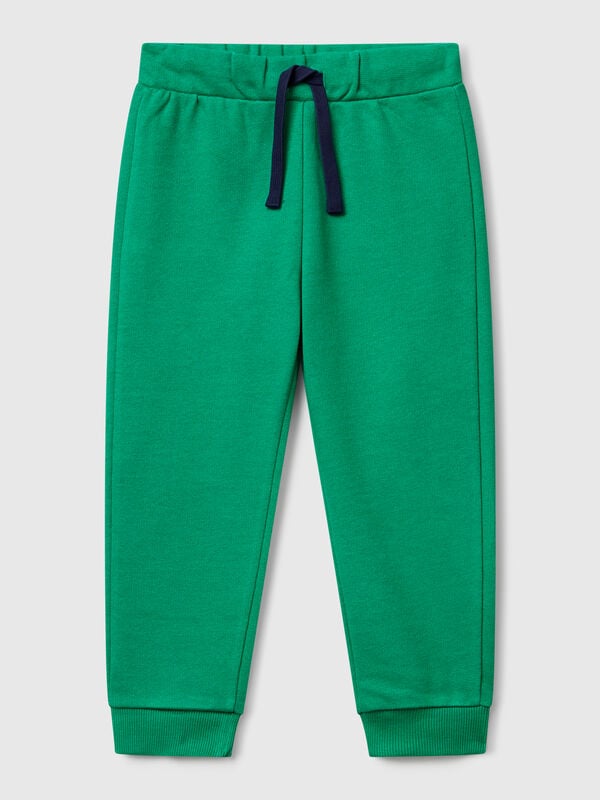 Baumwollhose mit Logo Jungen