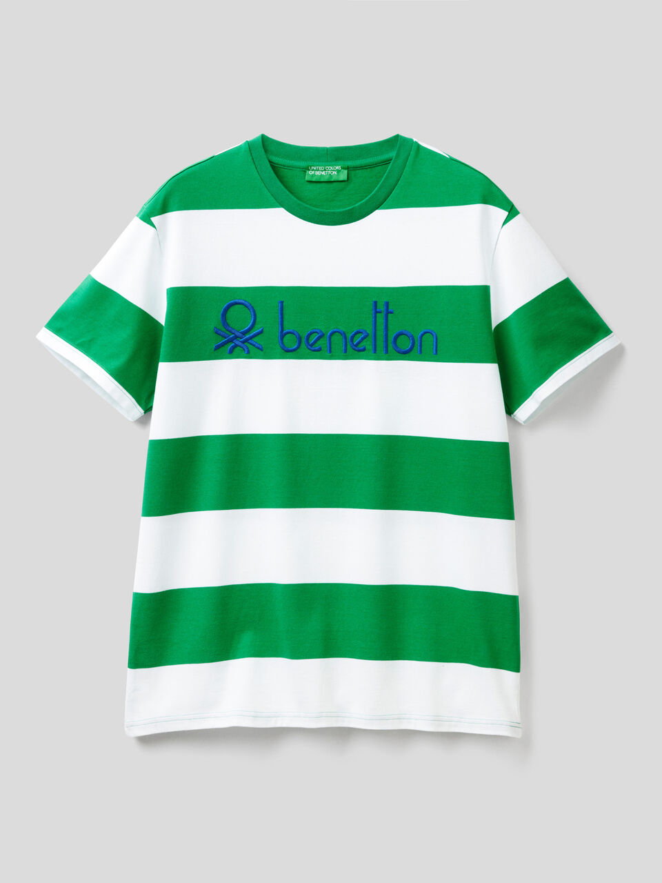 Gestreiftes T-Shirt aus 100% Bio-Baumwolle image number 1