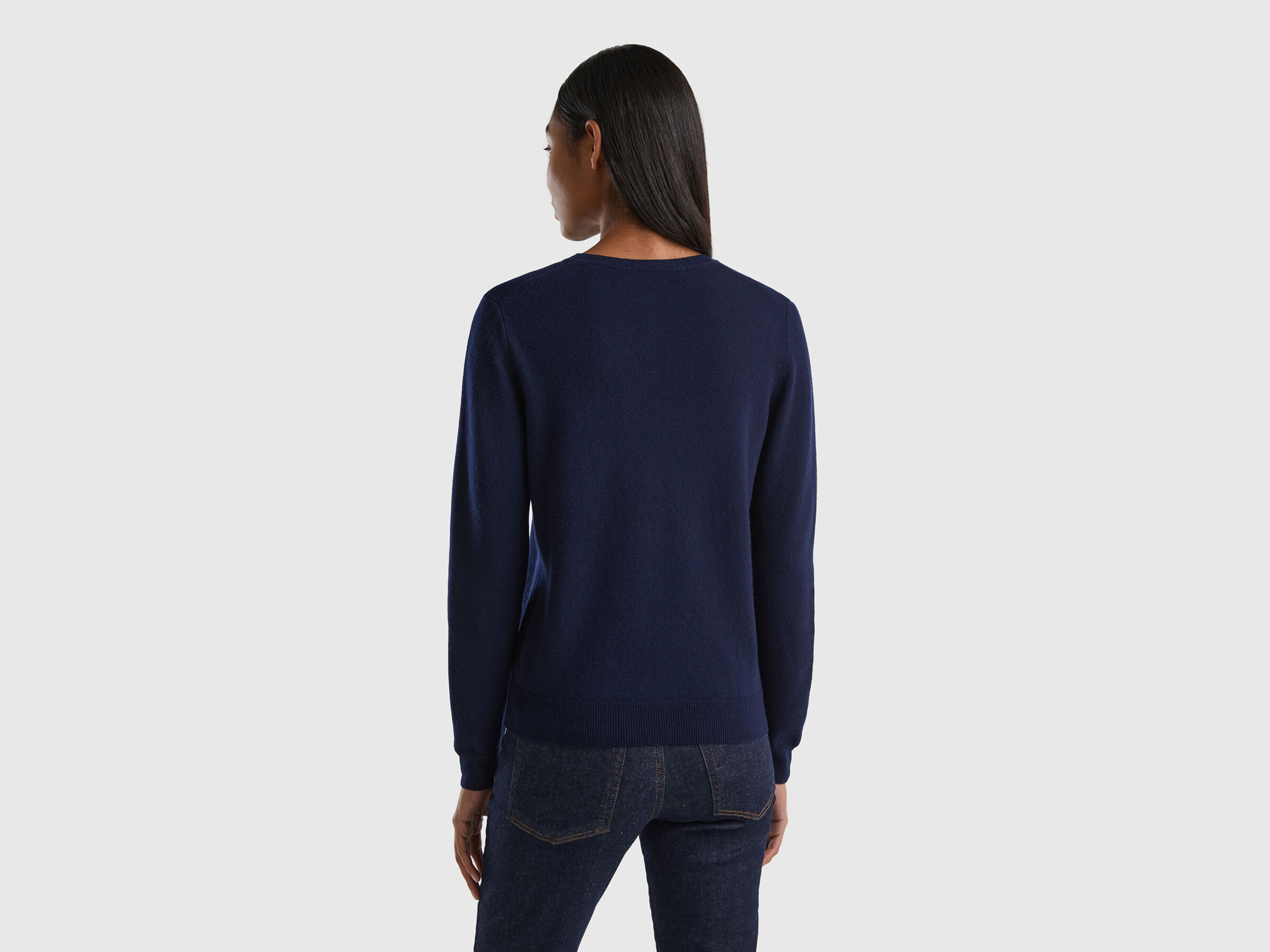 Strickjacke aus reiner Schurwolle mit Rundausschnitt image number 2