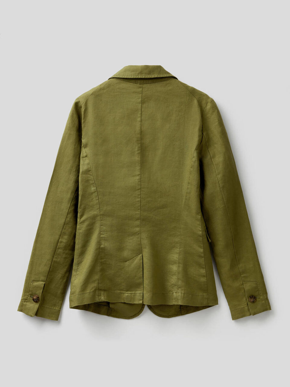 Taillierter Blazer aus 100% Leinen image number 2
