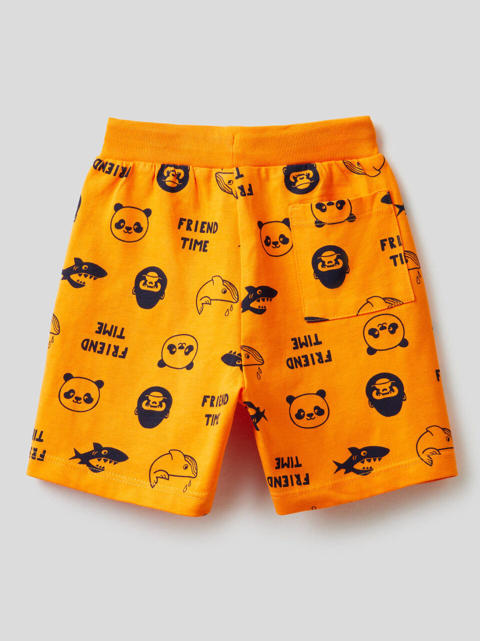 Bedruckte Shorts aus 100% Baumwolle image number 2