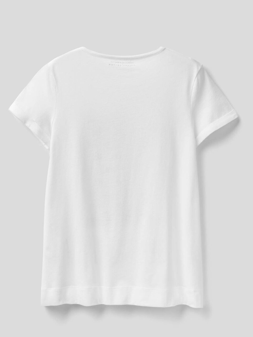 T-Shirt mit Print und Schlitzen image number 2