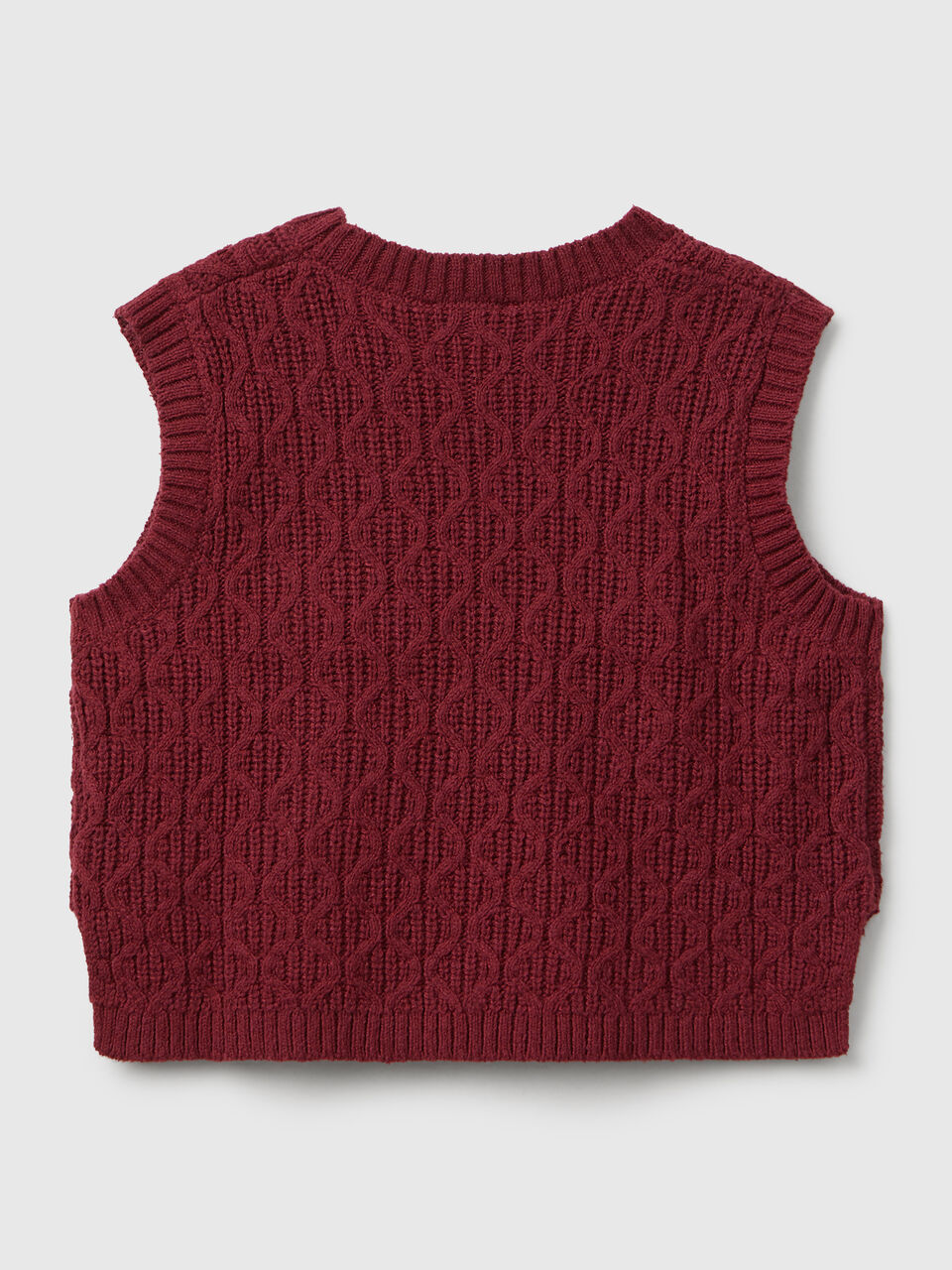 SLEEVELESS SWEATER Mädchen image number null