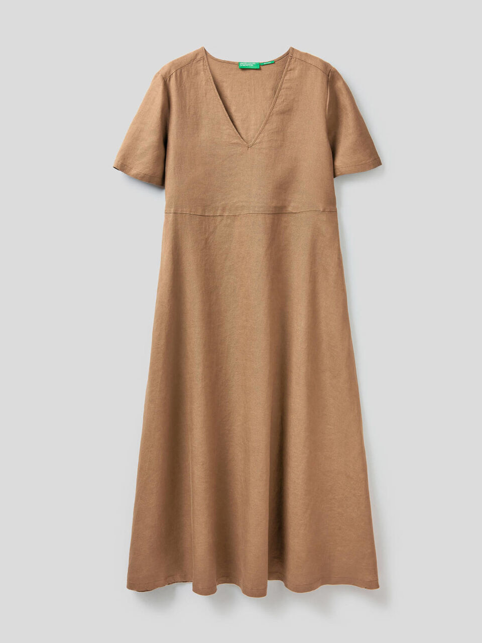 Langes Kleid aus 100% Leinen image number 1