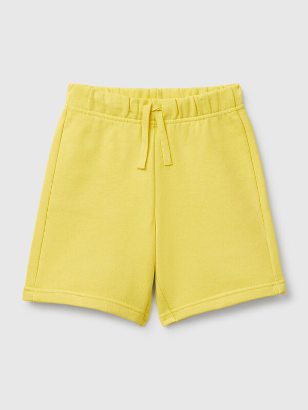 Bermudashorts aus Baumwollfleece Jungen