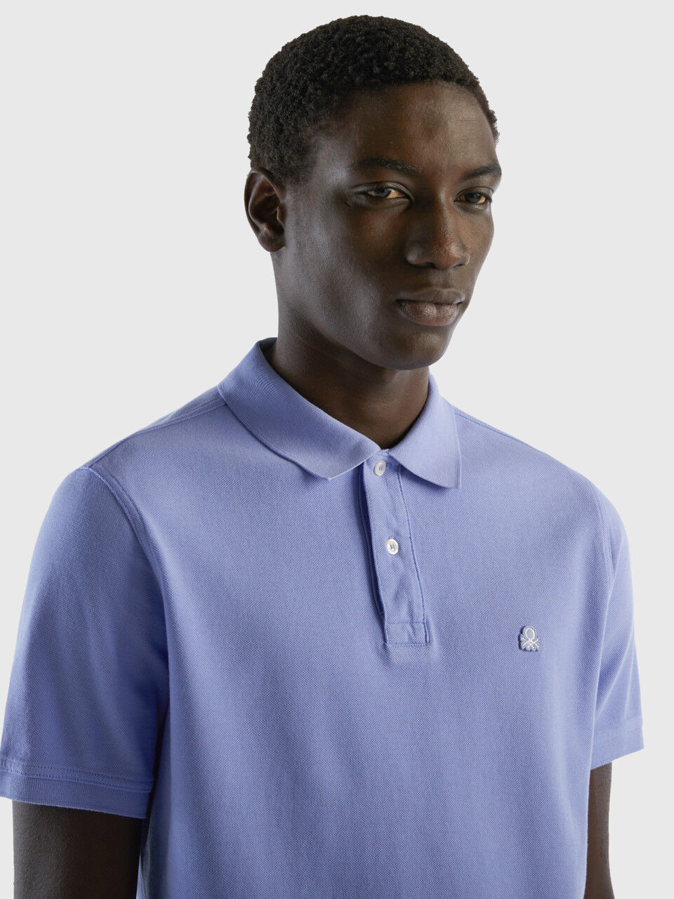 Polo regular fit in Violett