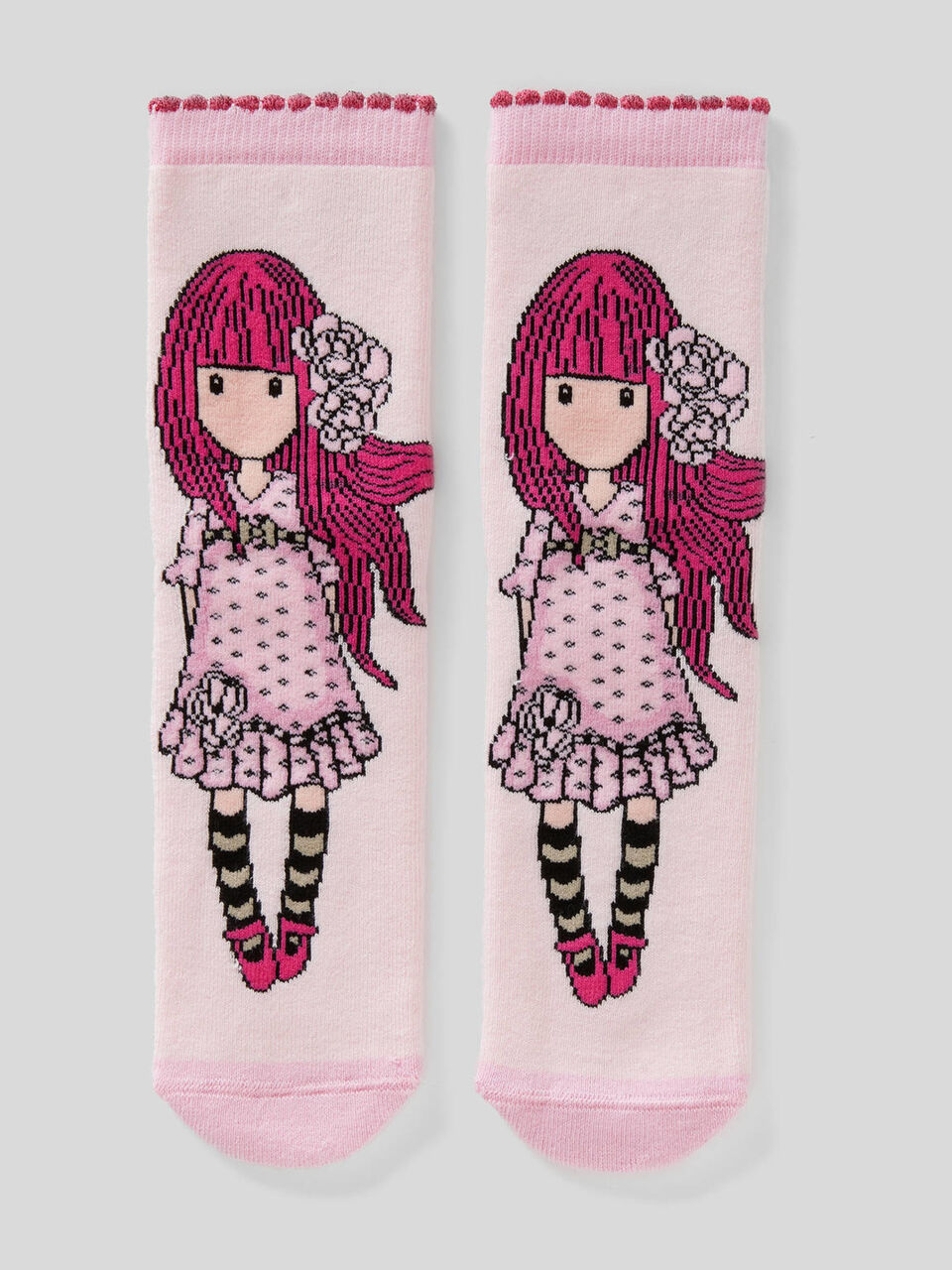 Rutschfeste Socken mit grafischem Muster Gorjuss image number 1
