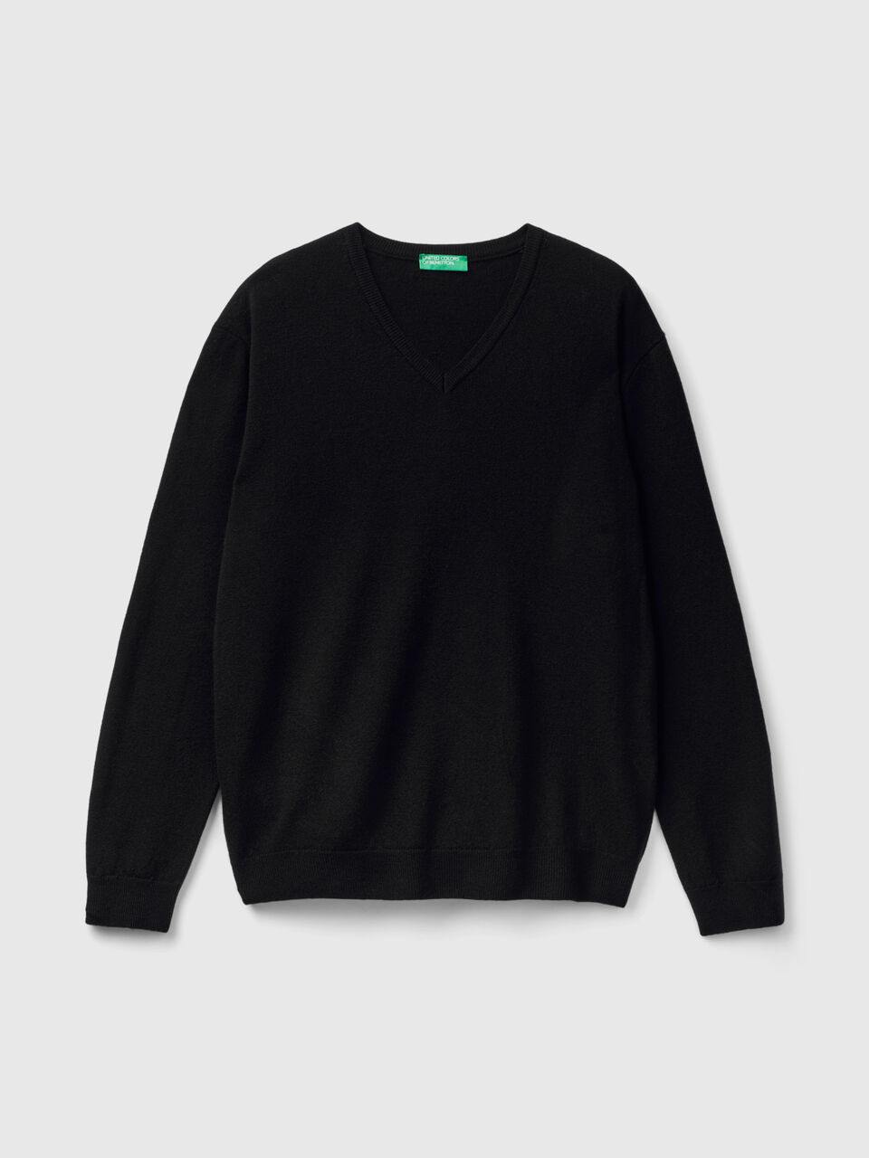 V NECK SWEATER L/S Herren image number 1