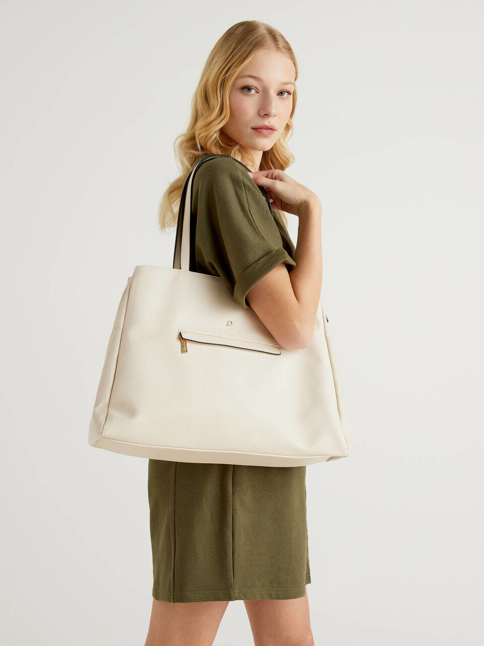 Shopping Bag mit zwei Fächern image number null
