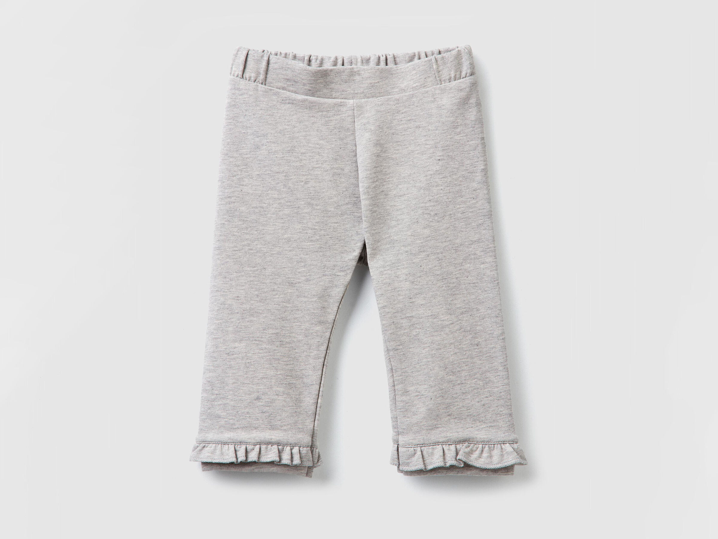 Leggings aus Sweatstoff mit Rüschen image number null