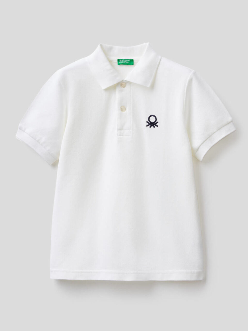 Polo mit Vintage-Logo image number 1