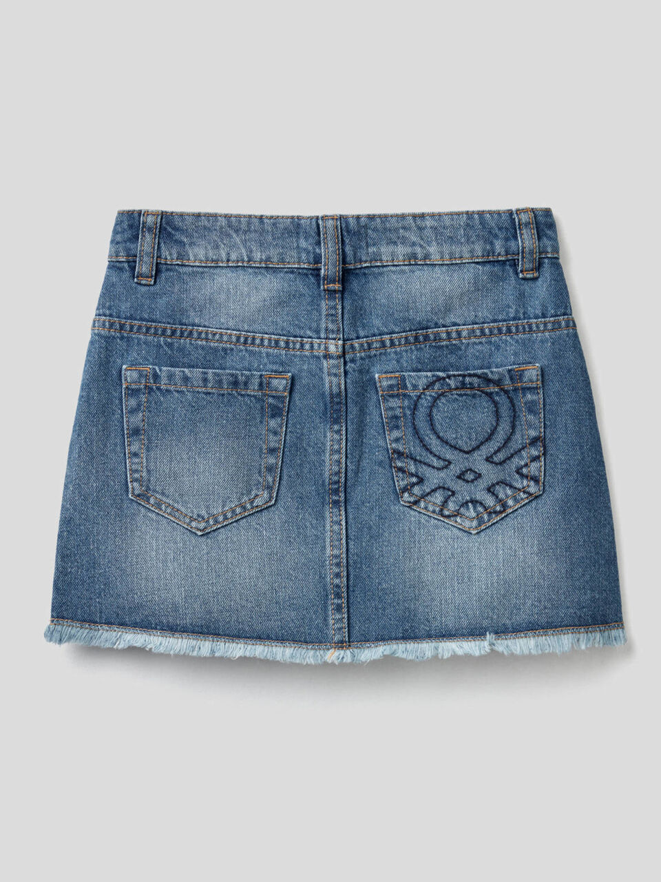 Jeansrock mit Used-Effekt image number 2