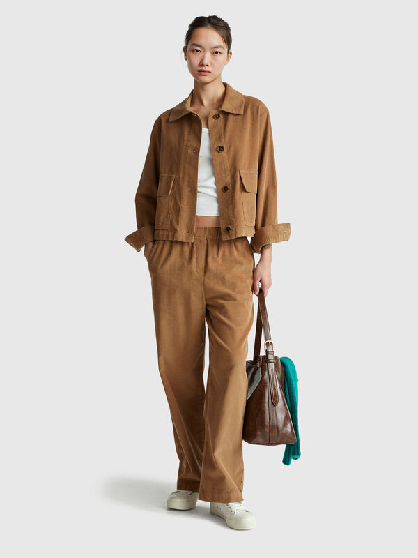 Weite Samthose Weite Samthose Damen