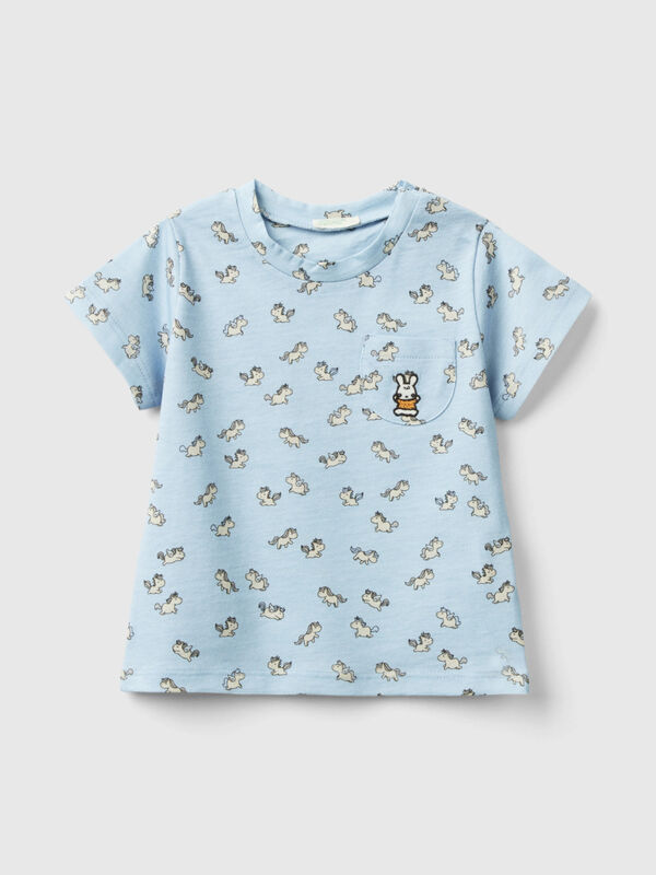 Shirt mit Einhorn-Druck Newborn