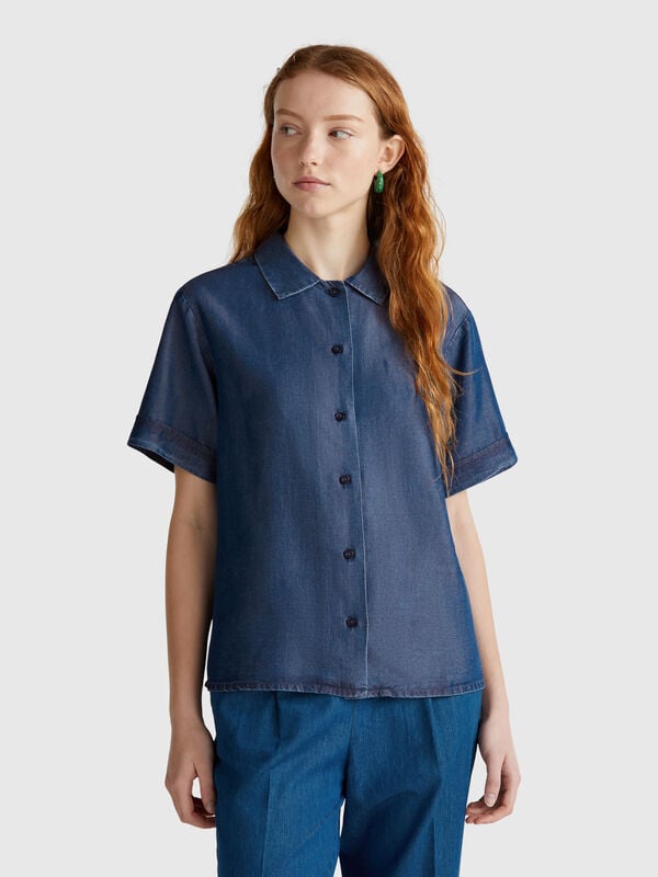 Bluse aus Viskose Damen