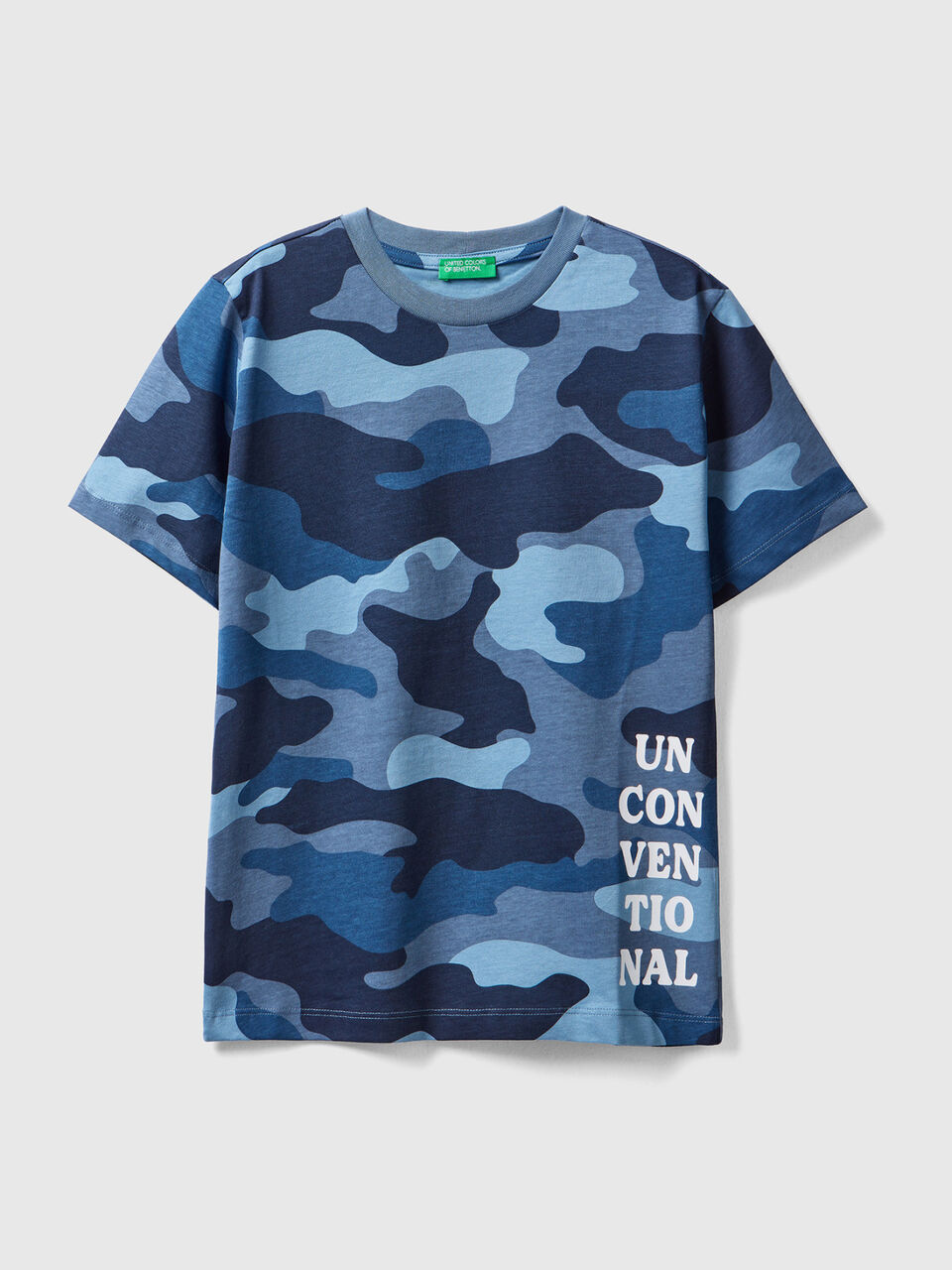 T-Shirt aus 100% Baumwolle mit Print image number 1