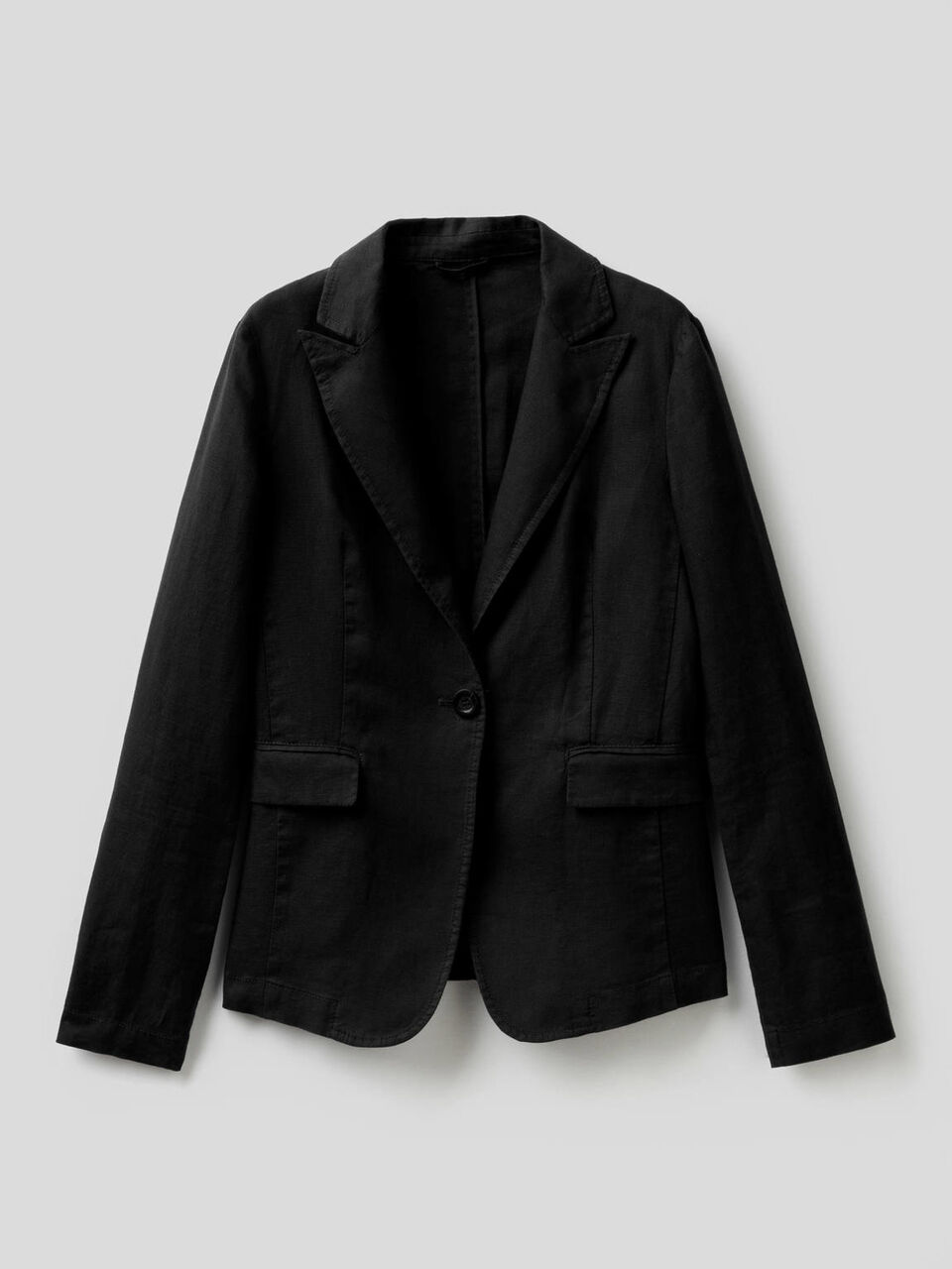 Taillierter Blazer aus 100% Leinen image number 1