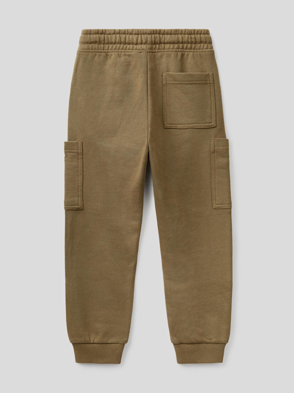Cargohose aus Sweatstoff in reiner Baumwolle image number 2