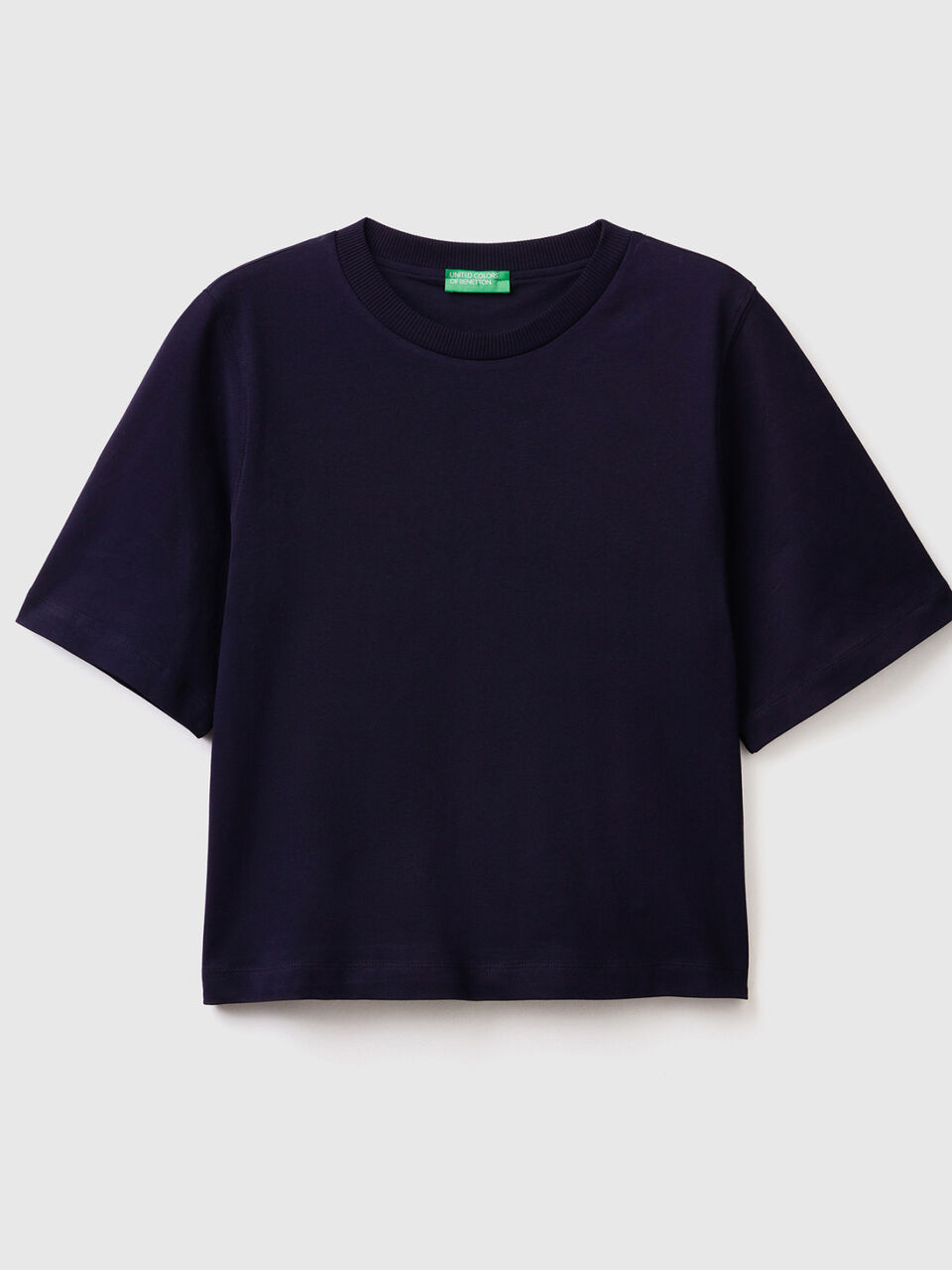 T-Shirt aus 100% Baumwolle im Boxy Fit image number 1