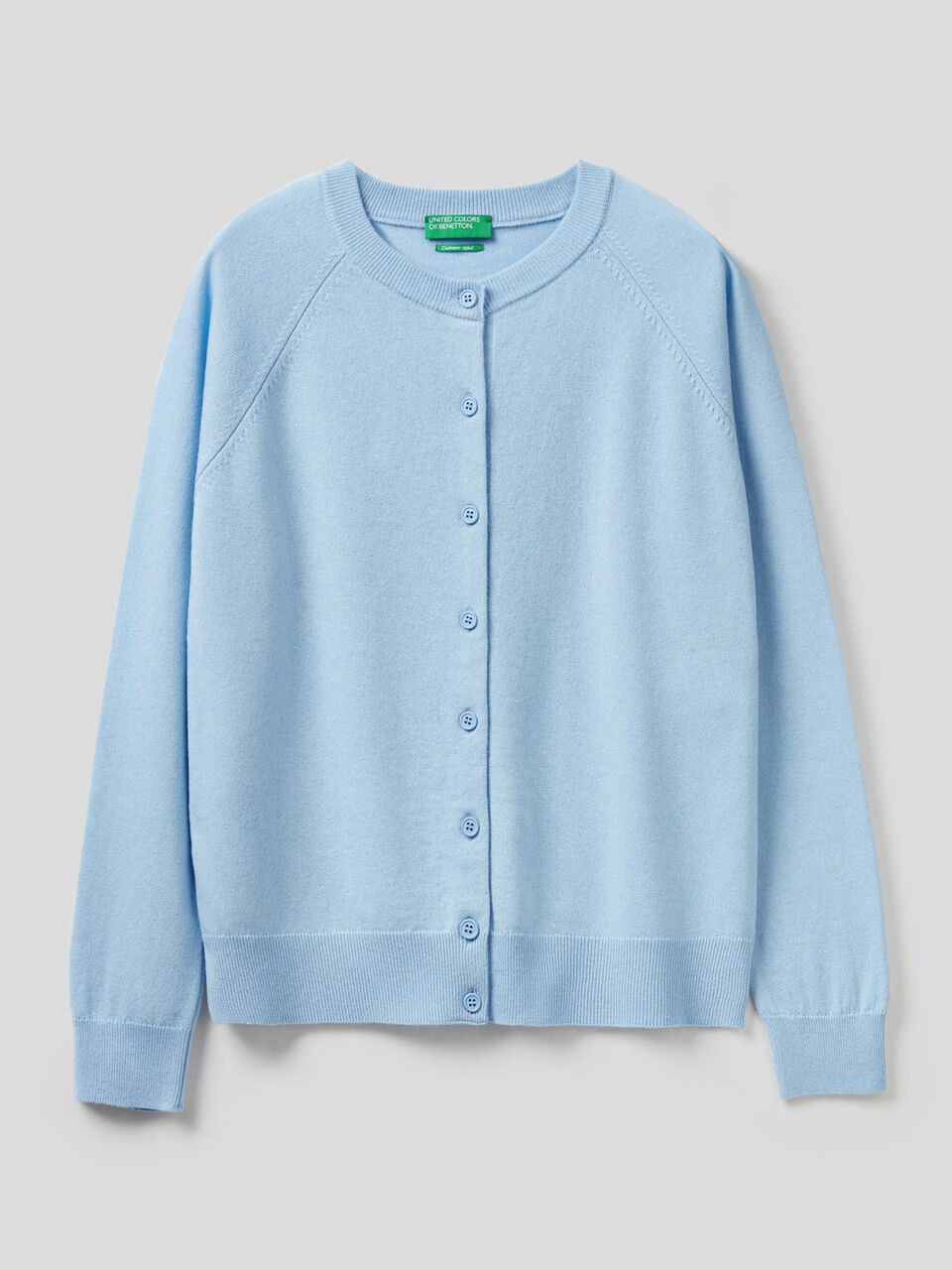Strickjacke mit Rundausschnitt in einer Mischung aus Wolle und Cashmere image number 1