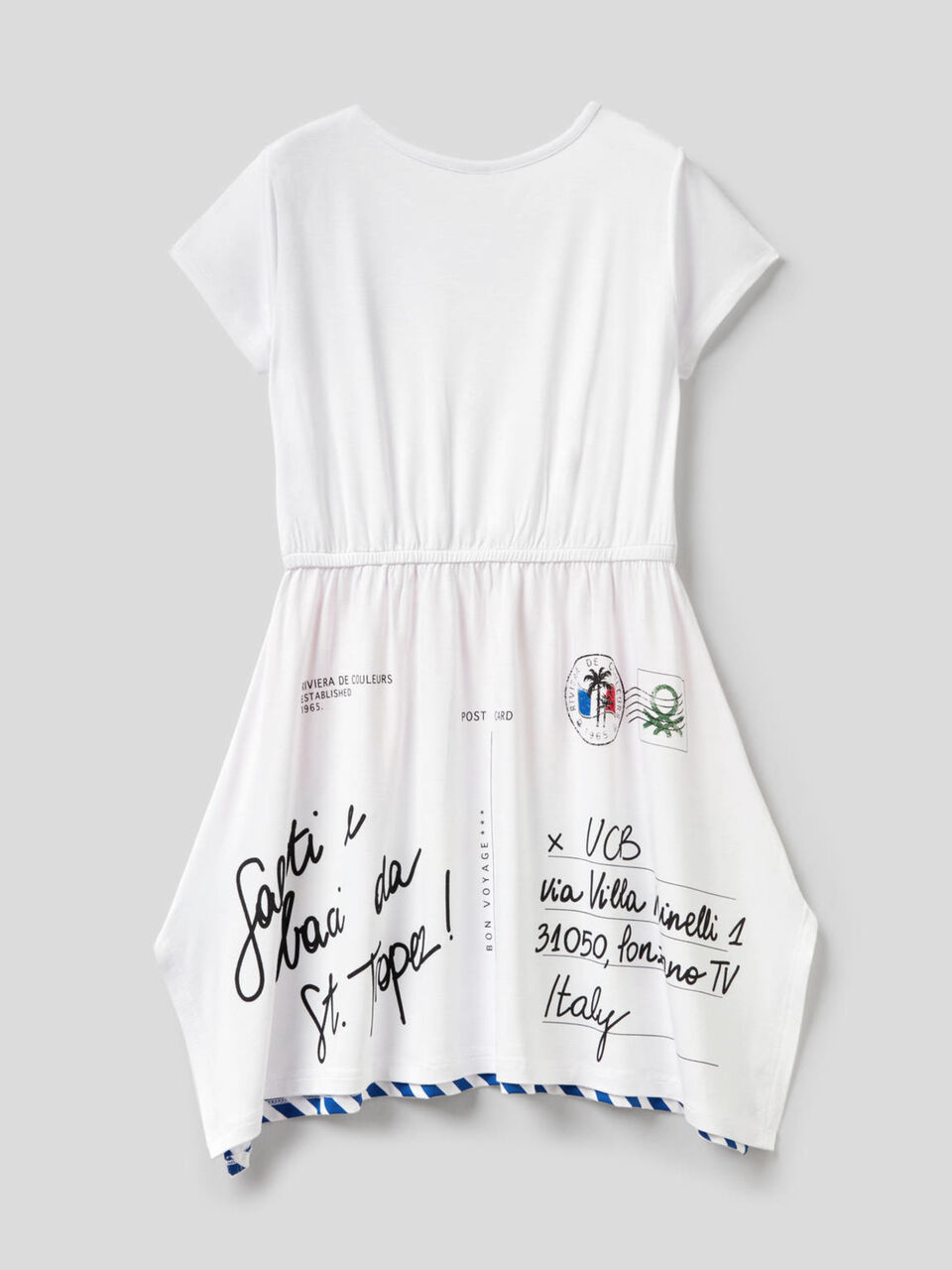 Kleid mit Postkartenprint image number 2