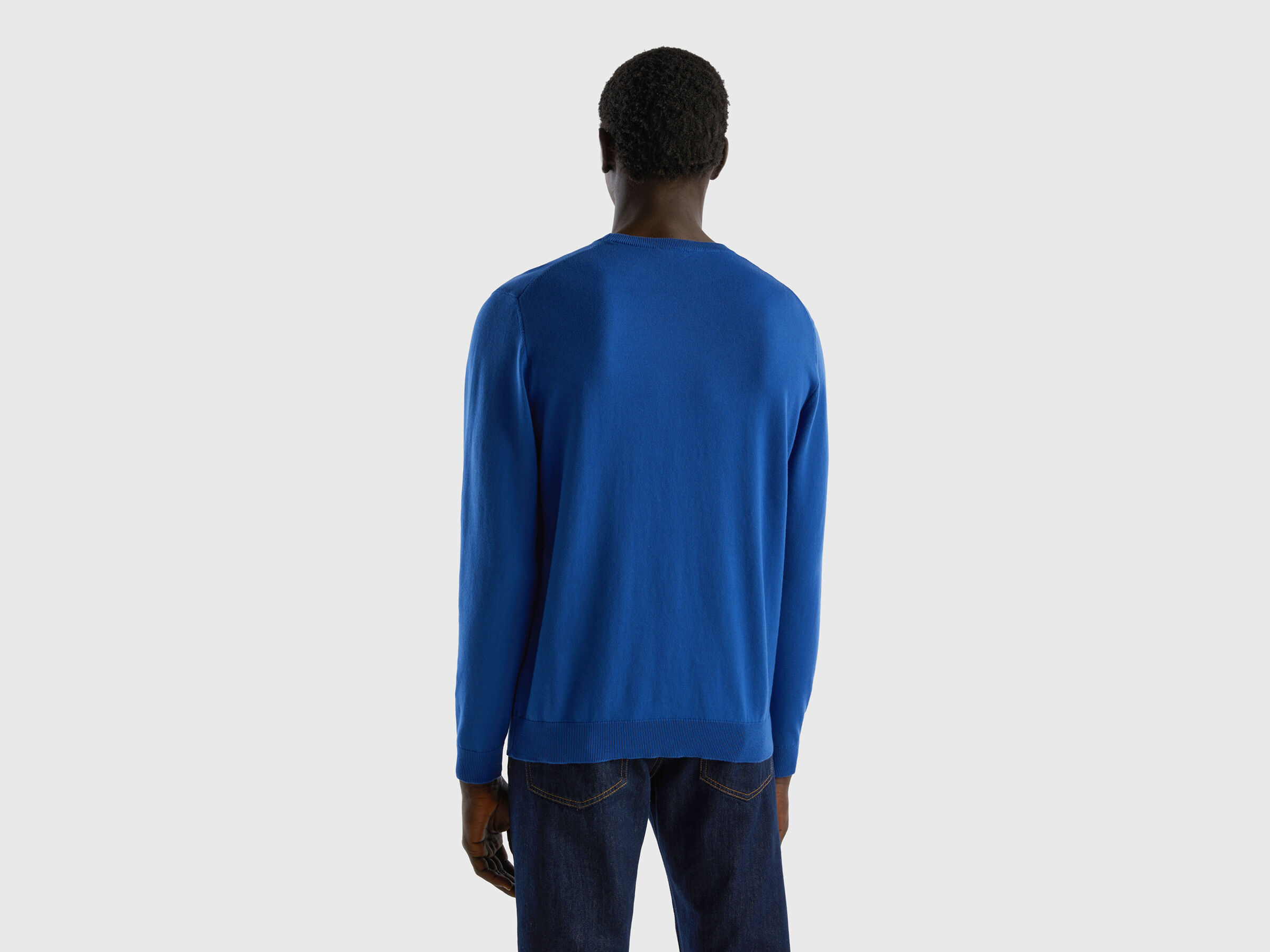Pullover aus 100% Baumwolle mit Rundhalsausschnitt image number 2