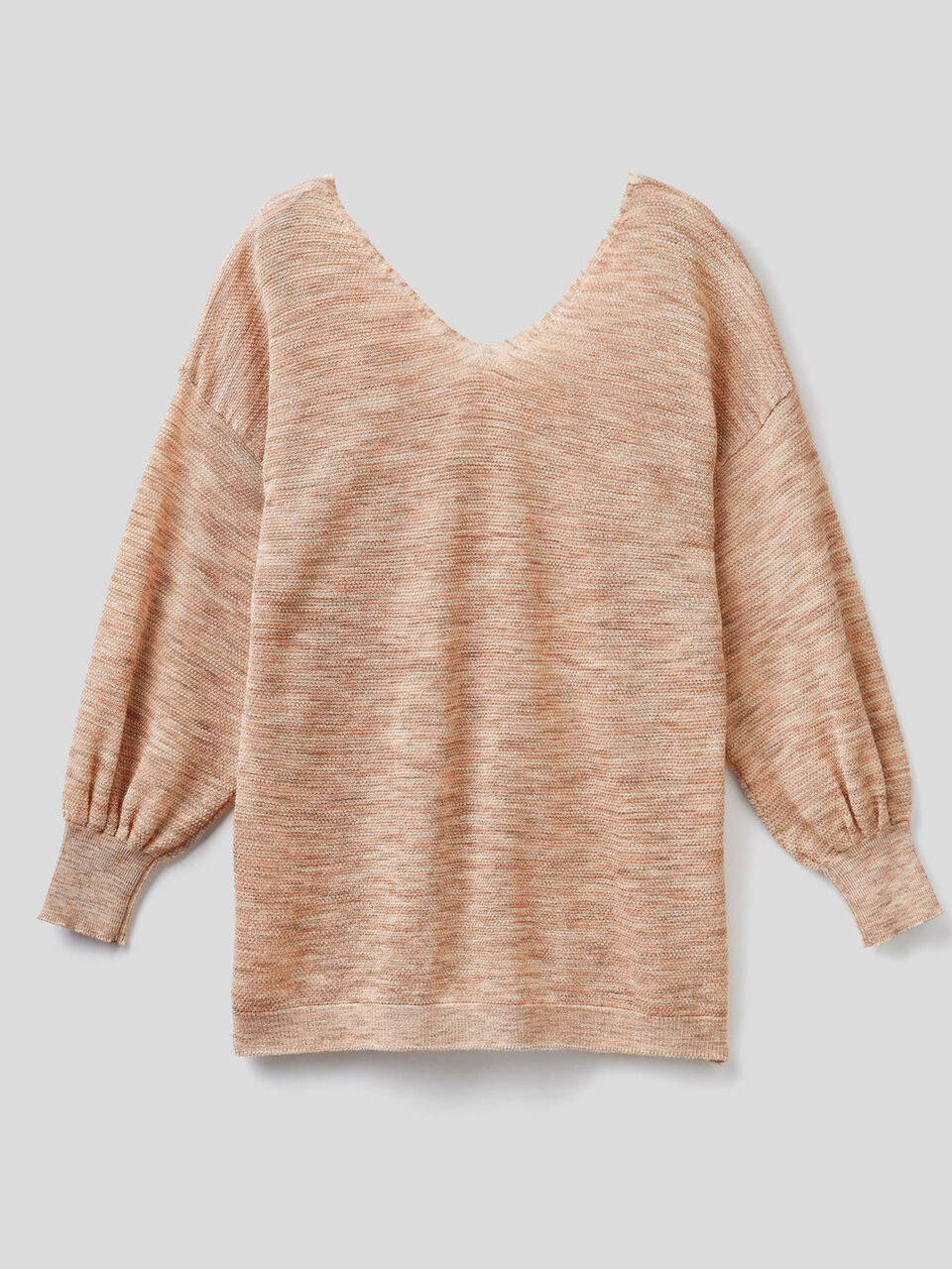Pullover mit V-Ausschnitt vorne und hinten image number 2