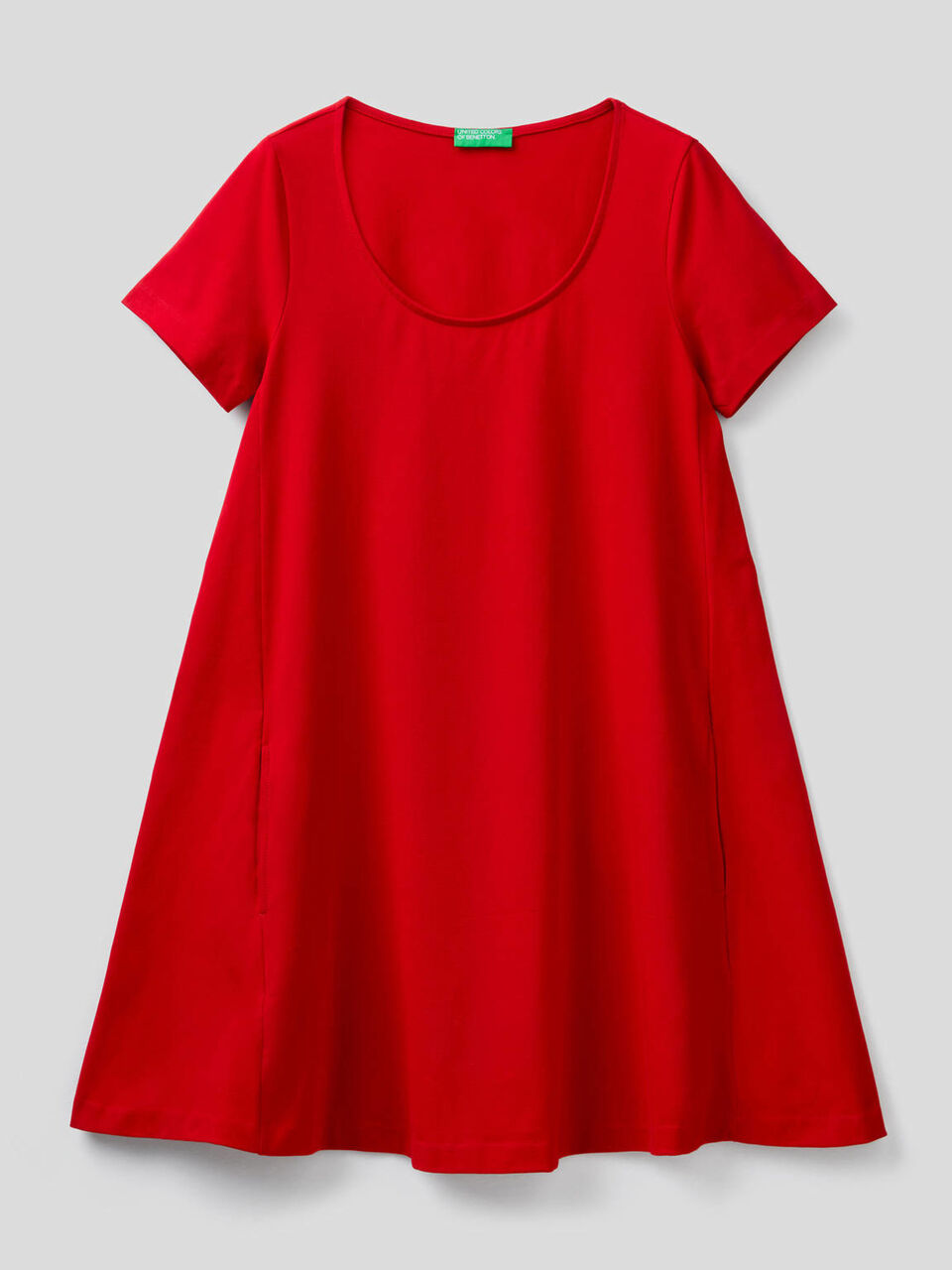 Kleid aus stretchiger Baumwolle image number 1