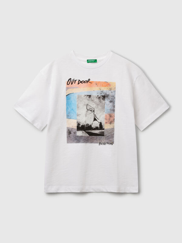 T-Shirt mit Fotodruck Jungen