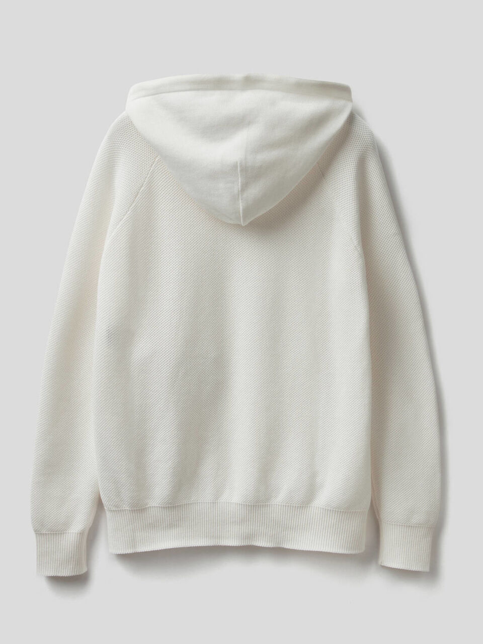 Pullover aus Trikotbaumwolle mit Kapuze image number 2