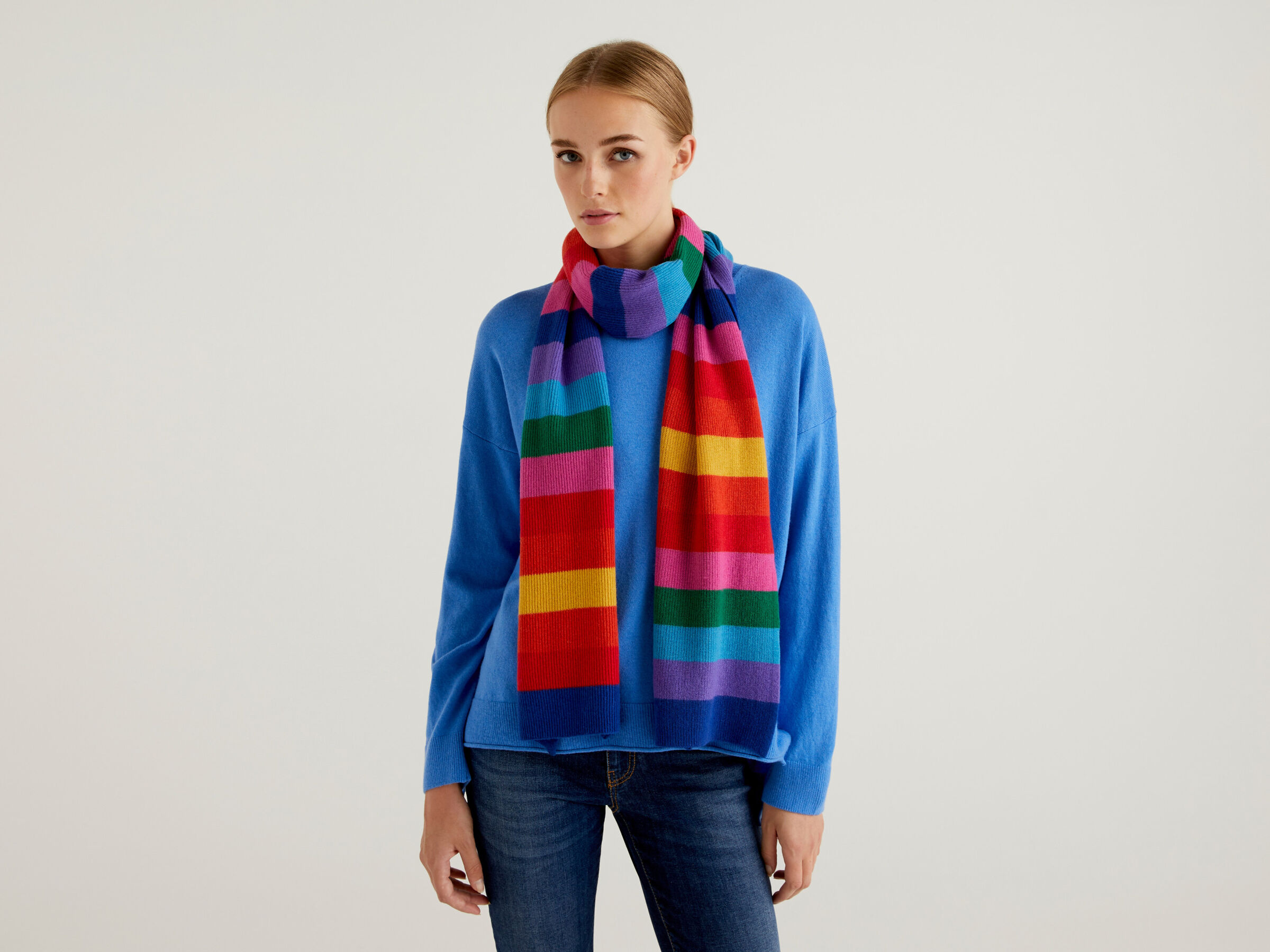Schal in einer Mischung aus Wolle und Cashmere image number 3