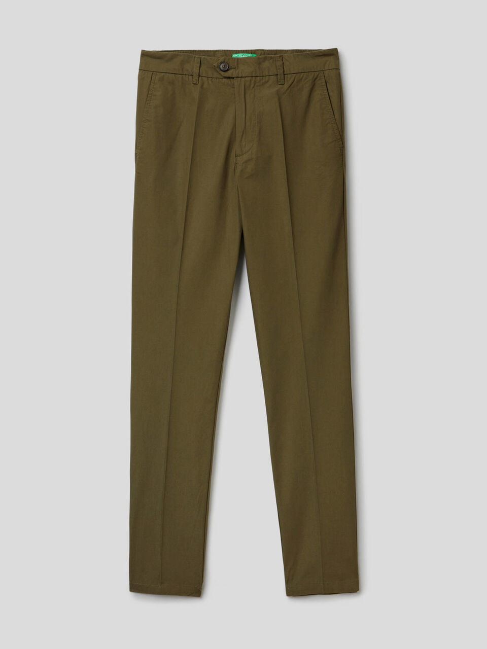 Chinohose slim fit aus leichter Baumwolle image number 1