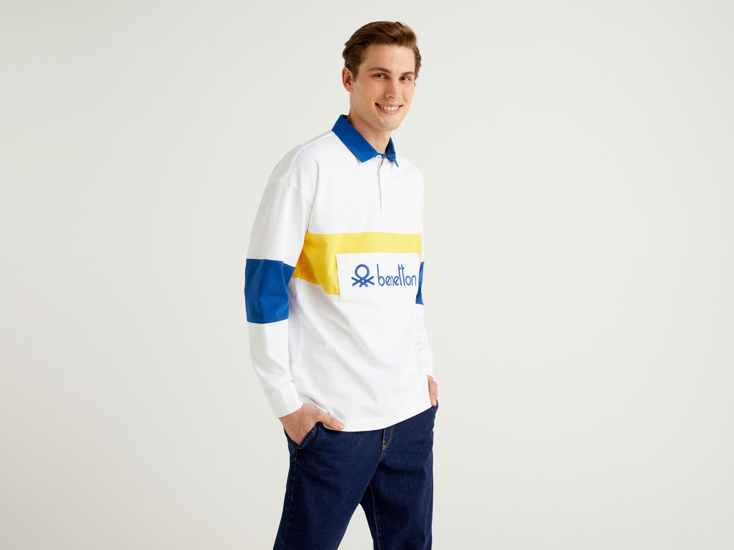 Rugby-Polo aus Bio-Baumwolle image number 4