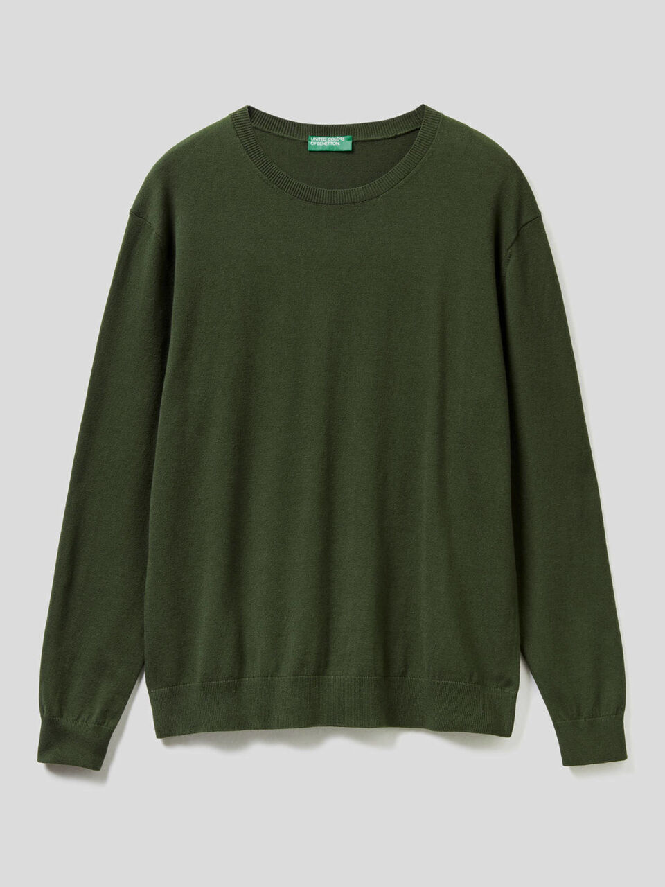 Pullover aus einer Baumwollmischung mit Rundausschnitt image number 1