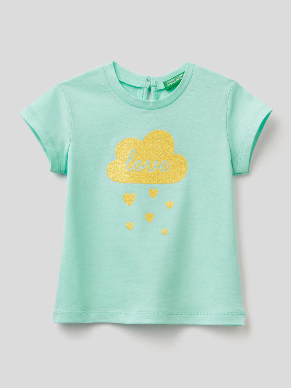 T-Shirt aus Bio-Baumwolle mit Print image number 1