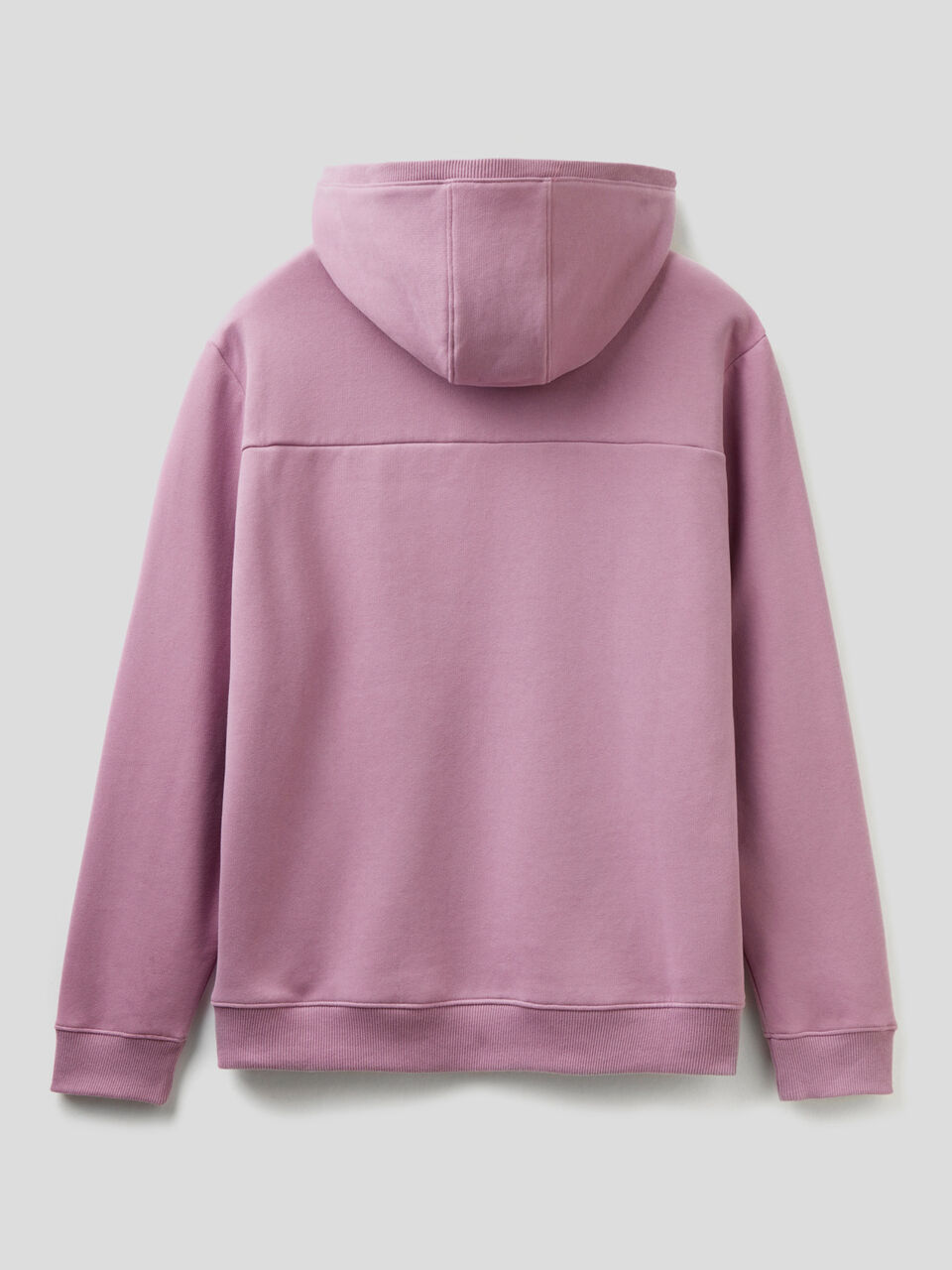 Einfarbiger Sweater mit Kapuze image number 2