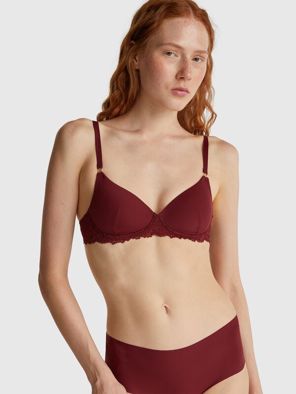 Gepolsterter BH mit Spitze Damen