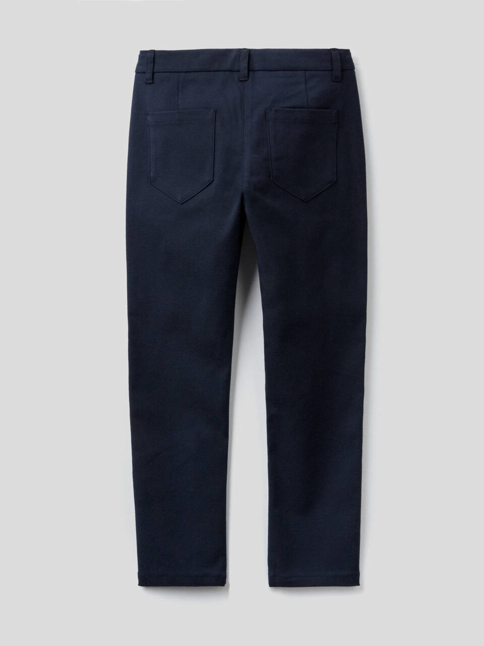 Skinny-Fit-Hose aus stretchigem Flanell image number 2