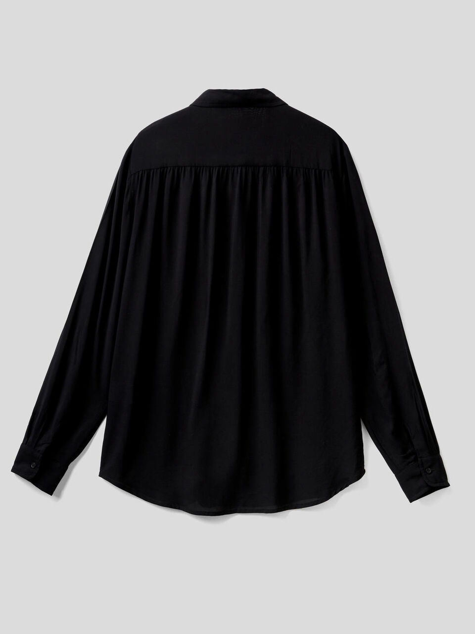 Fließende Bluse mit Raffungen image number 2