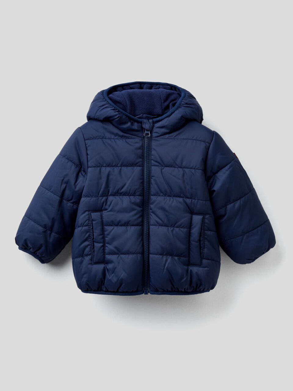 Wattierter Anorak mit Kapuze image number 1