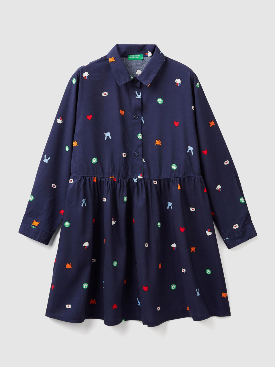 Chemisierkleid mit Muster image number 1