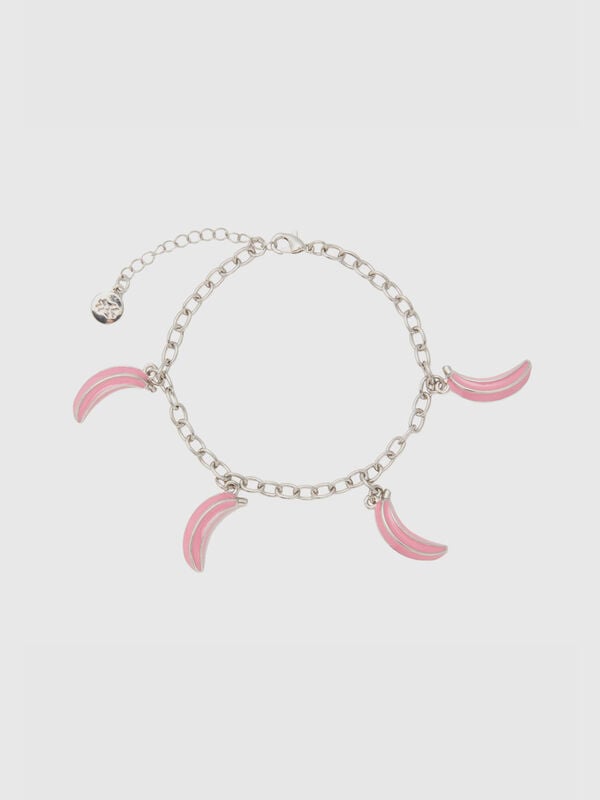 Armband mit Bananen in Rosa Damen