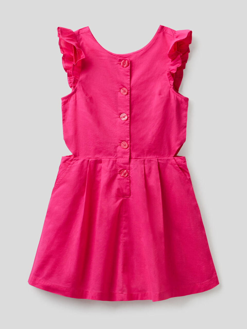 Ausgestelltes Kleid aus 100% Baumwolle image number 1