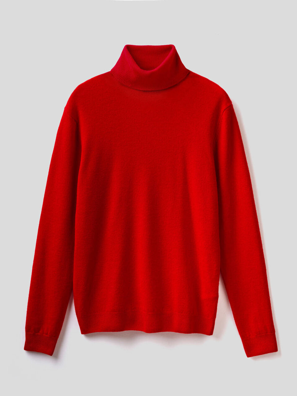 Rollkragenpullover aus reiner Schurwolle image number 1