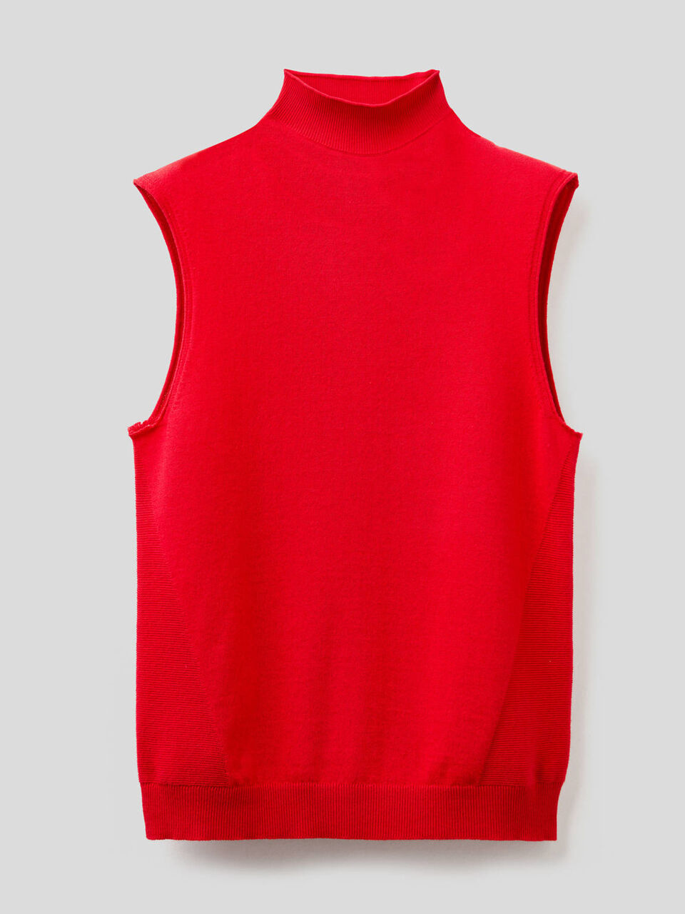 Ärmelloser Pullover in einer Cashmeremischung image number 1