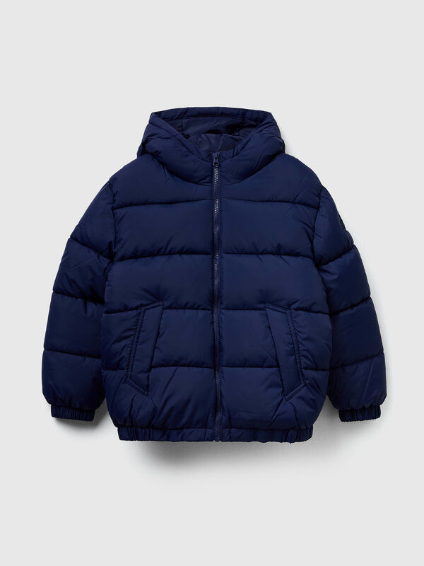 Wattierte Jacke mit Kapuze Jungen