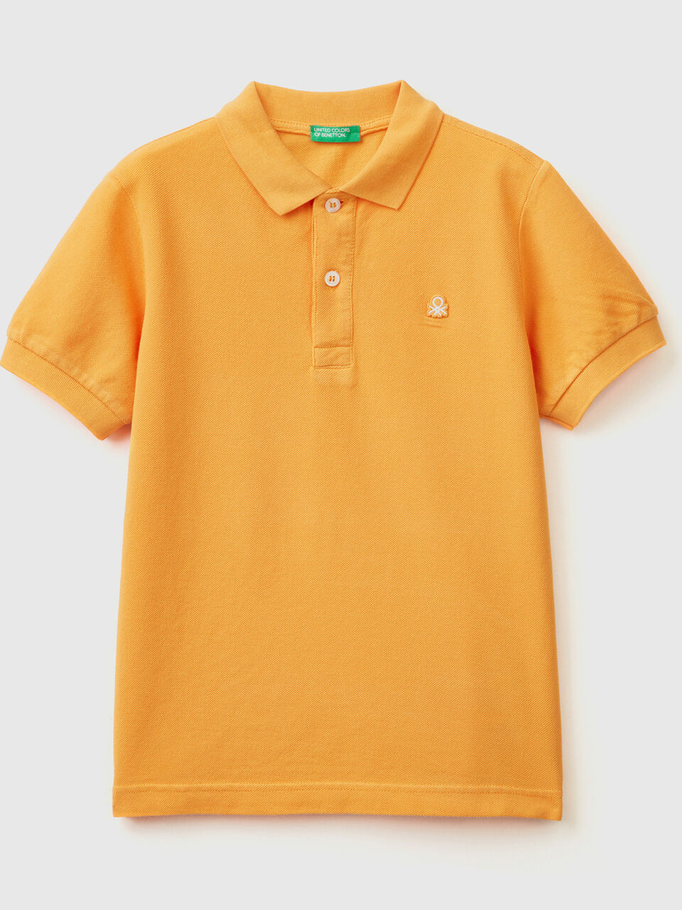 Slim-Fit-Polo aus 100% Bio-Baumwolle image number 1