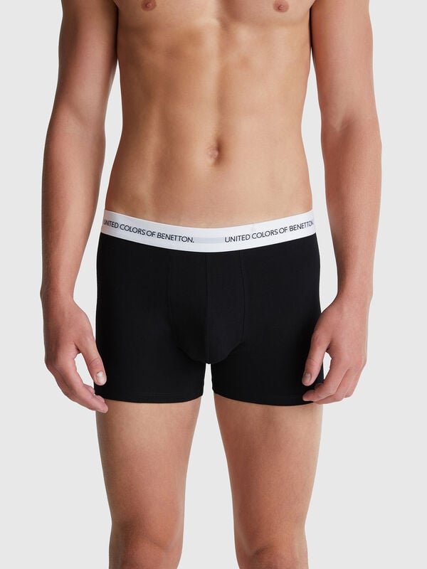 Stretch-Boxershorts aus Baumwolle Herren