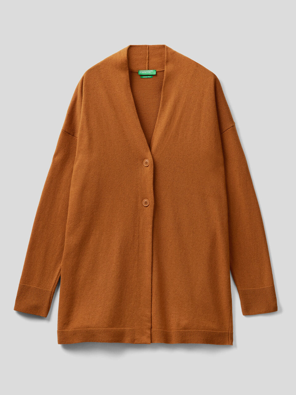 Strickjacke in einer Mischung aus Wolle und Cashmere image number 1
